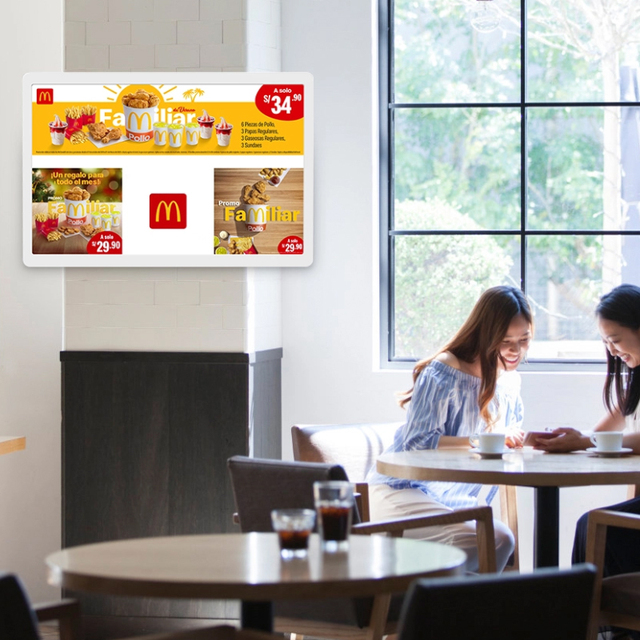 Custom 10.1 13.3 14 15.6 Inch Wall Mounting WiFi 4G Capacitive Slim POE Touch Screen 1080P Rockchip Kids Educational New Rohs
