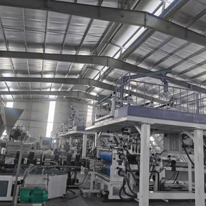 Far Creative SPC, máquina de fabricación de suelos de baldosas de plástico de piedra, línea de producción de baldosas de suelo rígido de PVC con UV - Product Image 3