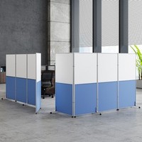 XTPW-09 mur de panneau de diviseur de Table de bureau de cloison mobile d'écran pliable extérieur moderne fait de matériel durable de MDF