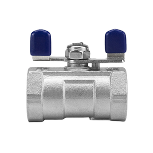 304/316ステンレス鋼一体型バタフライハンドル付きボールバルブ（水道水用） - Product Image 4