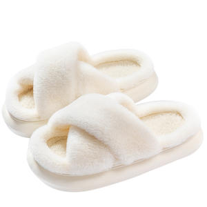 Produits Phares 2026 Pantoufles de Luxe d'Intérieur pour Femmes par des Créateurs Vente en Gros Chaussures Douillettes en Fourrure Claquettes d'Extérieur à Semelle Épaisse - Product Image 5