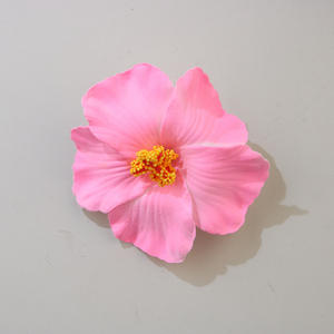 Pince à cheveux en tissu fleuri coloré Fusang, accessoire pour cheveux de vacances à la plage - Product Image 4