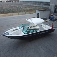 Offre Spéciale – Bateau à Moteur Soudé en Alliage d'Aluminium de 8,1 m pour 10 Personnes, Idéal pour la Pêche et les Loisirs sur Océan et Rivière, pour Sports Nautiques