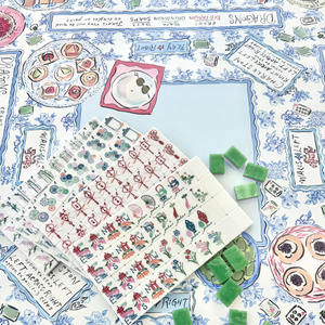 Tapis de <span class=keywords><strong>jeu</strong></span> de mahjong moderne en cuir pliable sur mesure 31,5x31,5 pouces, épaisseur 2 mm, imperméable, silencieux, antidérapant en caoutchouc - Product Image 3