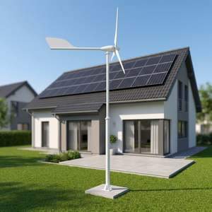 Generador Eólico de 5KW y Sistema de Energía Solar Híbrido con Banco de Baterías, Energía Gratuita de 5kwh para Uso Doméstico - Product Image 5