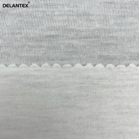 Tissu de sublimation Delantex, rouleau blanc, 100% polyester, jersey, 120 GSM, pour vêtements de protection solaire, doublure, échantillon gratuit