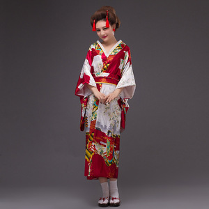 Kimono <span class=keywords><strong>Yukata</strong></span> pour femmes, tendance japonaise traditionnelle, Sexy, avec Obi nouveauté, robe de soirée, Costume de Cosplay <span class=keywords><strong>japonais</strong></span> - Product Image 6