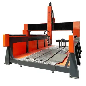 重型6000kgs铸铁工作台5轴数控机床eps泡沫切割机5轴数控铣床