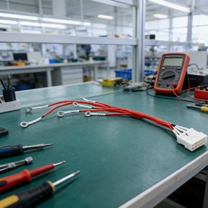Kit Kabel Harness Terminal Cincin Kustom Bersertifikasi UL, Kabel Penghubung Daya Multi-inti untuk Pengkabelan Perangkat - Product Image 4