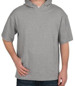 Short sleeve hoodie for men women crop hoodies - Product Image 1