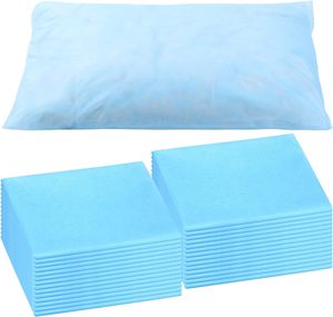 Funda de Almohada Rectangular Médica No Tejida al por Mayor, Desechable, de un Solo Uso, Esterilizada para Viajes, Hogar, Hoteles, Logotipo Personalizado, Muestra - Product Image 1