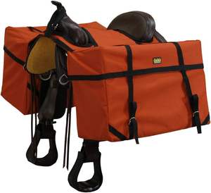 Échantillon gratuit Durable Horse Gear Saddle Pannier Bags Saddle Pack Pannier Bags Fit Western Riding Saddles for Hunting Camping - Product Image 1