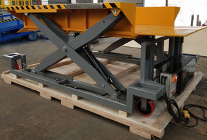 Fournisseur de lève-moto hydraulique mobile, lève-moto à ciseaux personnalisé, 3 mètres, capacité de 1,5 tonne, acier au carbone - Product Image 4