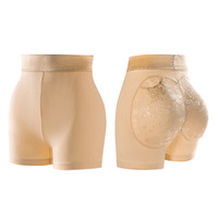 Culotte rembourrée et fessière pour femme rehausseur de fesses Crossdressig Hip Silicone Butt Lifter Leggings