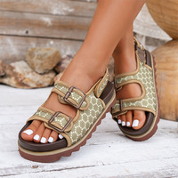 Venta al por Mayor Directa de Fábrica, Zapatillas de Moda para Mujer, Sandalias de Plataforma para Mujer, Sandalias de Diseñador para Dama