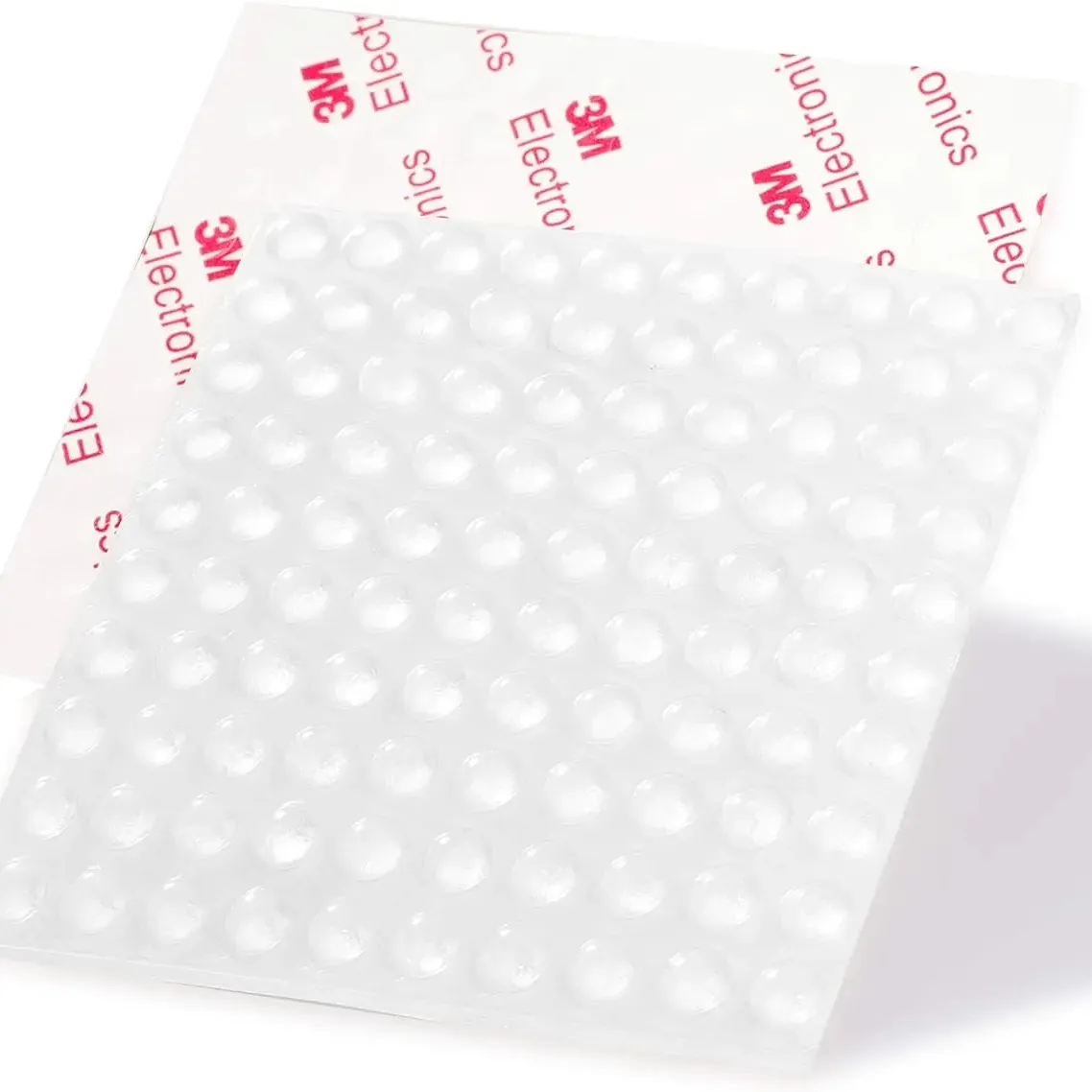 Antidérapant personnalisé 3 M feuille adhésif transparent dos collant caoutchouc de silicone pare-chocs carrés ronds points pieds coussinets joints