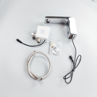Robinet intelligent en cuivre à capteur pour salle de bain, avec nouvelle technologie d'économie d'énergie, durable jusqu'à 500 000 utilisations pour chambre et salle de bain