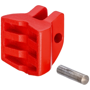 Mandril de repuesto para cortadora manual de azulejos 91 13 250, rojo, con pasador incluido - Product Image 1