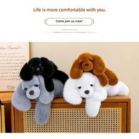 Peluche chien mignon à longues oreilles, jouet en peluche pour la vente en gros aux détaillants et au marché de la revente