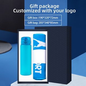 Produzione di bottiglia sportiva da 500ml e Set di asciugamani in polipropilene Souvenir e <span class=keywords><strong>idee</strong></span> regalo - Product Image 5