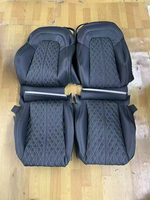 Housses de siège sur mesure pour Audi TT, A4, A5, A6, A3, Q5, Q7, TT, A7, Q3, Q4, Q6 – Cuir Nappa de luxe de haute qualité