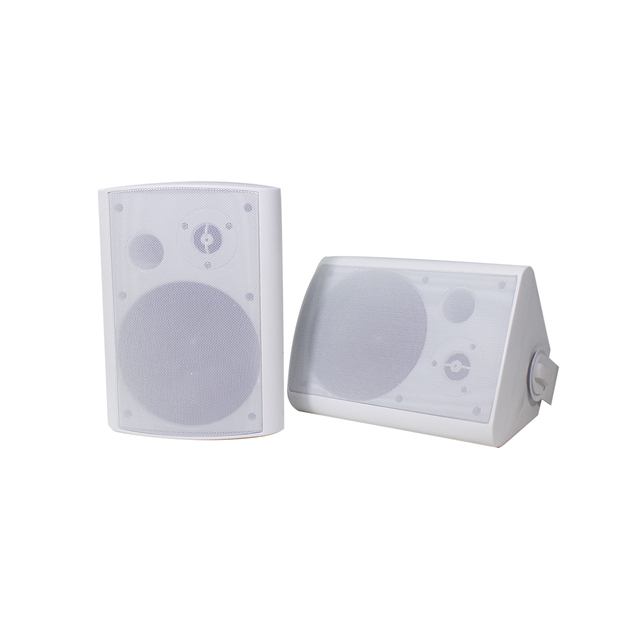 6 Inch Outdoor Blue-tooth 30W Two Way Wall Speaker with 1 Active and 1 Passive Speaker for Background Music