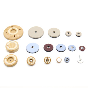 Pieds <span class=keywords><strong>de</strong></span> meubles universels personnalisés en caoutchouc et <span class=keywords><strong>plastique</strong></span> à visser, patins antidérapants pour chaises, tables et bureaux - Product Image 2