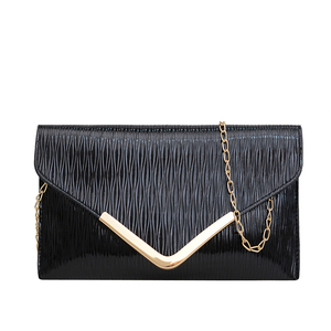 Bán Buôn Phong Cách Sang Trọng Chuỗi Vai Của Phụ Nữ PU Da Buổi Tối Ví Phụ Nữ Đảng Túi Xách Tay Phong Bì Ly Hợp - Product Image 4