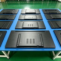 Pantalla Táctil LCD Digital Android 4K de 43, 49 y 55 Pulgadas, Montada en la Pared, para Publicidad en Centros Comerciales y Tiendas Minoristas