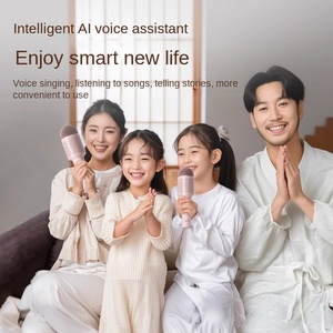 Micrófono Inalámbrico Ericsson MC8 <span class=keywords><strong>para</strong></span> Audio Integrado <span class=keywords><strong>para</strong></span> TV, Canto Infantil, Uso en KTV en Casa, Frecuencia de 40Hz-20KHz - Product Image 2