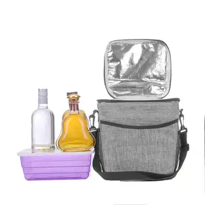 Wholesale Customized Oxford Cloth Children's Insulation Bag Thickened Large Capacity Ice Pack Lunch Box Bag