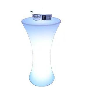 Modern Design DMX512 Control Portable Led Cocktail Bar Table