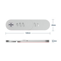 Support magnétique pour ordinateur portable et téléphone portable, avec logo personnalisé YTGEE, nouveau, pliable, angle réglable, fixation latérale en aluminium