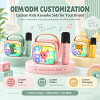Enceinte Karaoké Enfant P12 Portable avec Deux Microphones Sans Fil et Batterie Amovible – Idéal pour Cadeau d'Anniversaire, Fête Chantante, Jouet Musical