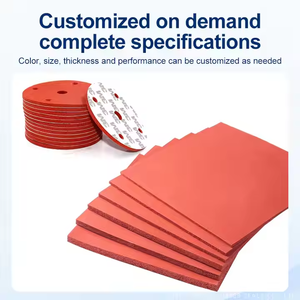 Directo de fábrica 2mm-10mm impermeable resistente a altas temperaturas esponja multicolor hoja de espuma de goma de silicona máquina de prensa de calor - Product Image 4