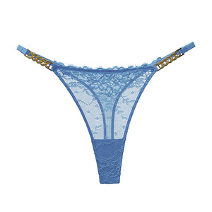 Tanga Sexy de Punto sin Costuras Ecológica de Tiro Bajo para Mujer 2024, ODM con Abertura Alta y Diseño Tentador - Product Image 1