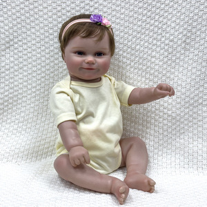 Muñeca Reborn de 20 Pulgadas, Realista, de Vinilo Suave y Silicona, Simulación de Recién Nacido, para Niños, Colección, Regalo - Product Image 4