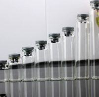 Bouteilles en verre rondes transparentes, plusieurs tailles, contenants liquides de voyage, livraison directe d'usine