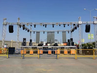 Estructura de Truss Profesional de Alta Calidad para Escenarios, Eventos, DJ, Soporte de Luces, Truss Plateado para Bodas, Estructura de Iluminación