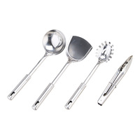 2023 Populer Stainless Steel Set Peralatan Masak Dapur 18 Buah Panci Masak & Wajan dengan Tutup Kaca untuk Memasak Dapur