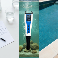 TIDESTAR TD-P05 2026 Mètre numérique pH/EC de type stylo, étanche, en ABS, haute précision 0,01 pH, certifié CE/ROHS, pour l'agriculture et les serres