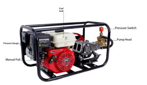 Hidrolavadora de Alta Presión, Equipo de Limpieza de Autos, Lavadora de Autos Eléctrica Portátil, Limpiador de Alta Potencia - Product Image 1