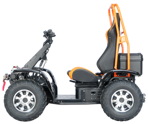 Scooter 4x4 de 5KW 60V con Motor de 50km/h para Uso Agrícola, Certificado CE, COC, EEC, Sensor de Carga de 200kg, Sumeide - Product Image 2