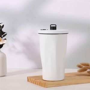 Minimalist Plastic Tumbler With Lid Vacuum Insulated Travel <b>Cup</b> 6-12 Hours Thermal Performance All Colors Available - Product Image 6