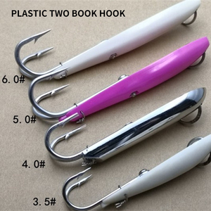 Leurre de pêche en haute mer <span class=keywords><strong>à</strong></span> double hameçon pour maquereau et thon - Product Image 2