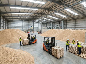 Pellets de Madera de Pino de Alta Calidad de 6 mm para Calderas Industriales, Bajo Contenido de Cenizas, Combustible de Biomasa Ecológico para Calefacción - Product Image 5