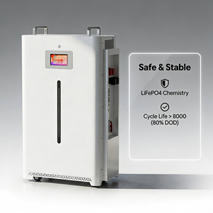 ตู้แบตเตอรี่ลิเธียม 10kWh 15kWh 48V 51.2V ระบบกักเก็บพลังงานแสงอาทิตย์ - Product Image 6