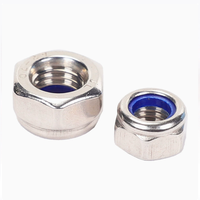 Prix de gros usine – Écrous hexagonaux en acier inoxydable ASME/ANSI B18.2.2 avec insert en nylon, type anti-desserrage