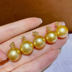 จี้เงินแท้ S925 แบบมงกุฎสำหรับทำสร้อยคอ พร้อมลูกปัดกลมขนาด 9-15 มม. อุปกรณ์เสริมและชาร์ม 30850 - Product Image 2