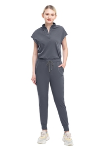 ชุดยูนิฟอร์มพยาบาลเนื้อนุ่มแห้งเร็ว2025ชุดสครับสำหรับทันตกรรมคลินิกการแพทย์บทความการพยาบาลเพื่อสุขภาพแพทย์ - Product Image 4